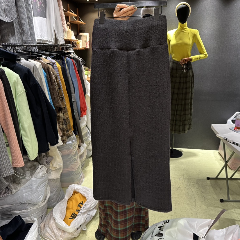 CHAVI東大門㊣實拍女裝新款熱賣真品時尚休閑人氣25秋冬長裙CHAVI長裙