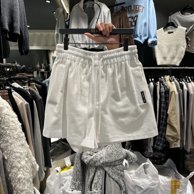 LONE STAR韓國直郵㊣女裝新款熱賣職業25秋冬真品休閑短褲LONE STAR短褲圖色1