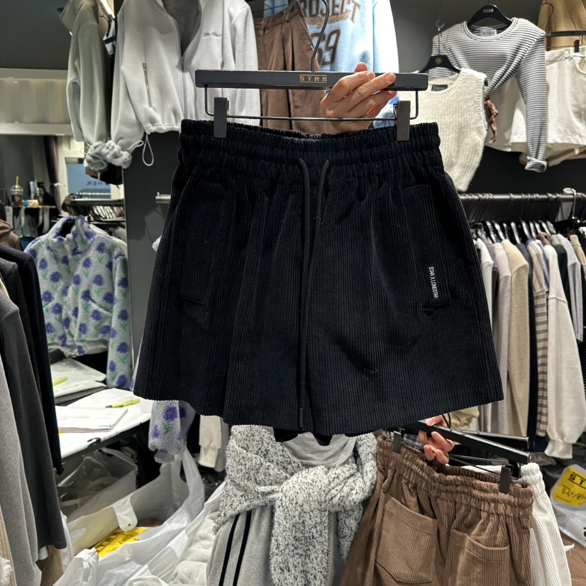 LONE STAR韓國直郵㊣女裝新款熱賣職業25秋冬真品休閑短褲LONE STAR短褲圖色3