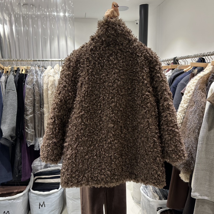 GREEK韓國直郵㊣女裝新品推薦時尚人氣熱賣休閑25秋冬短款大衣GREEK短款大衣