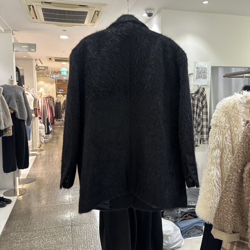 BAIE.38東大門㊣直郵女裝新品人氣職業真品推薦短款大衣毛皮BAIE.38短款大衣