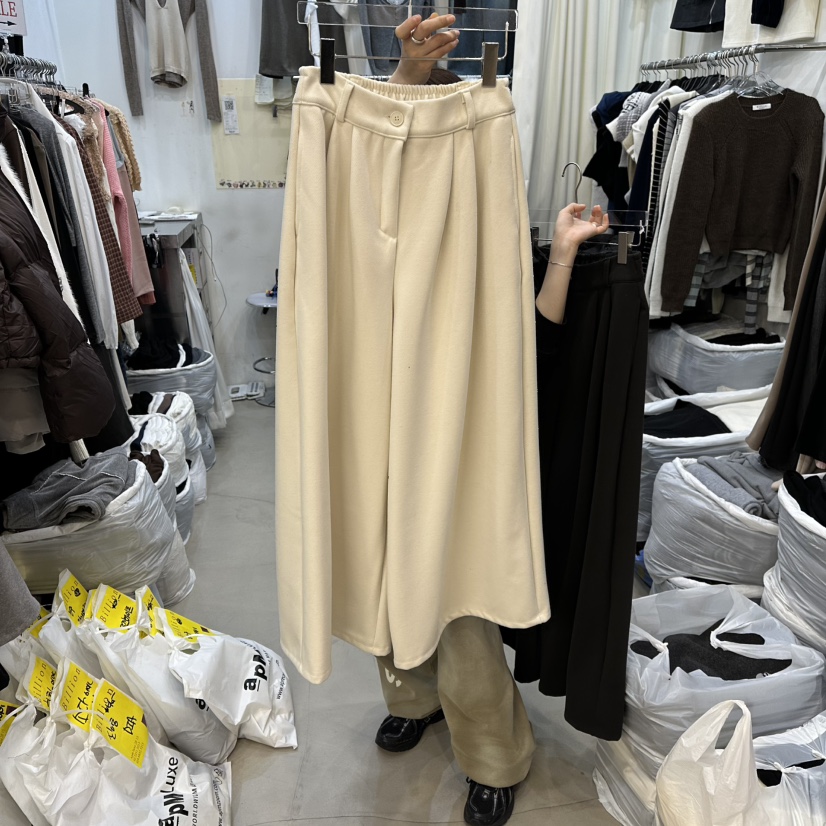 BILLION-L韓國直郵㊣女士新品推薦休閑時尚25秋冬休閑褲加絨BILLION-L休閑褲圖色1