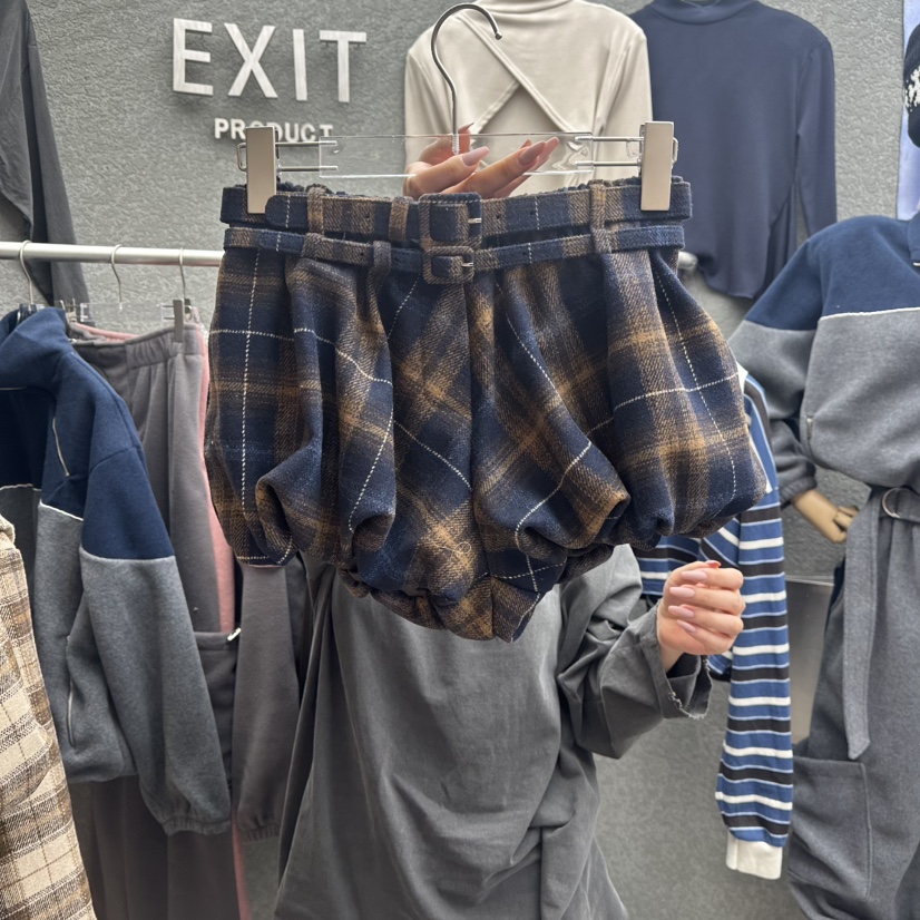 EXIT韓國直郵㊣女士新品休閑時尚真品熱賣人氣推薦25秋冬短褲EXIT短褲圖色2