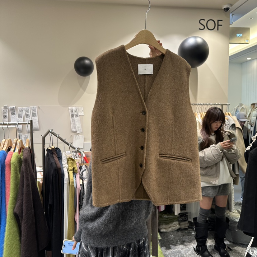 SOF韓國代購㊣女裝新品真品推薦職業人氣時尚25秋冬套裝兩件套SOF套裝