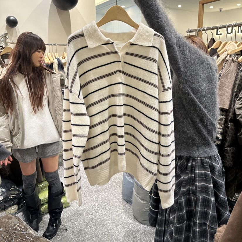 SOF東大門㊣代購女裝新款時尚25秋冬休閑推薦人氣職業針織衫SOF針織衫圖色1