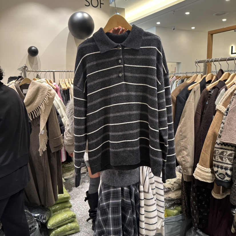 SOF東大門㊣代購女裝新款時尚25秋冬休閑推薦人氣職業針織衫SOF針織衫圖色3