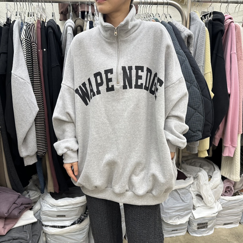 MAGOT東大門㊣直郵女裝新款時尚推薦人氣職業熱賣休閑衛衣拉鏈IIIΛGOT/MAGOT衛衣圖色1