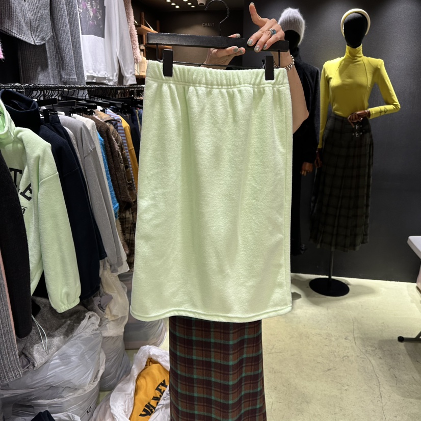 CHAVI東大門㊣實拍女裝新款真品人氣時尚休閑25秋冬職業長裙CHAVI長裙