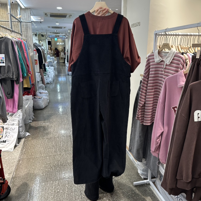 DELLING韓國直郵㊣女裝新款25秋冬時尚人氣休閑連體褲不含內搭DELLING連體褲