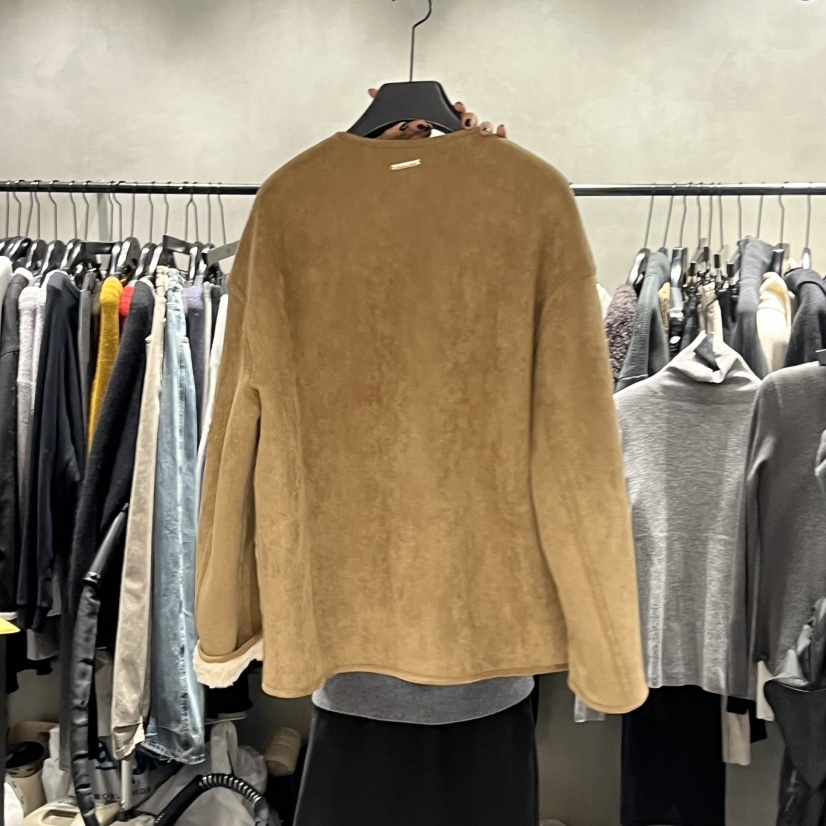 TUG東大門㊣實拍女裝新品職業推薦真品時尚休閑熱賣夾克麂皮TUG夾克