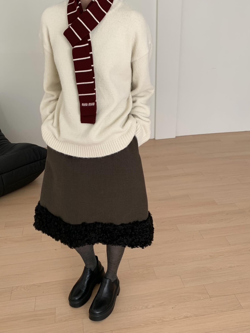 LOVE MY SANTA東大門㊣直郵女裝新品休閑職業半身裙中短裙Santa/LOVE MY SANTA半身裙/中短裙