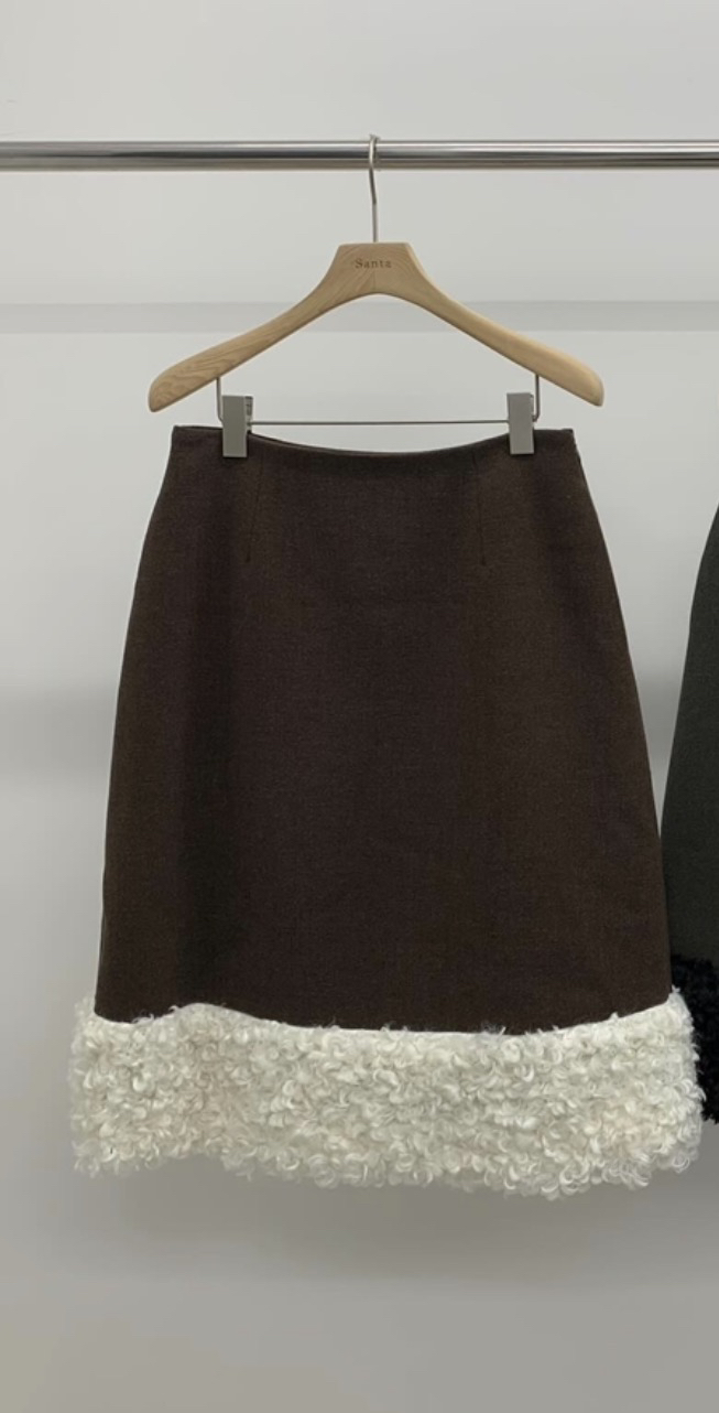 LOVE MY SANTA東大門㊣直郵女裝新品休閑職業半身裙中短裙Santa/LOVE MY SANTA半身裙/中短裙圖色1