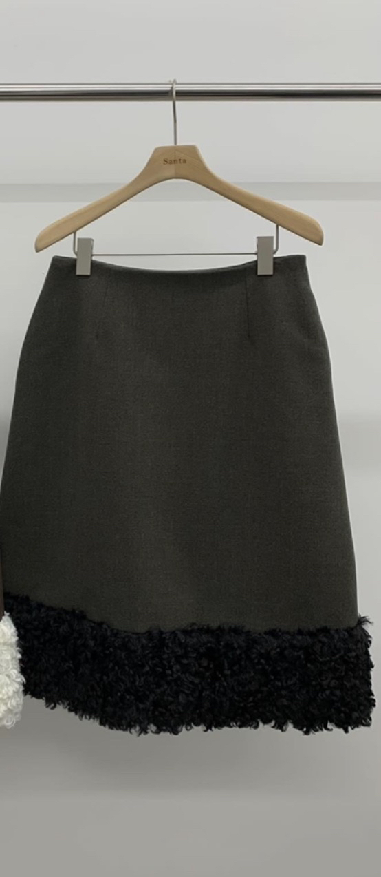 LOVE MY SANTA東大門㊣直郵女裝新品休閑職業半身裙中短裙Santa/LOVE MY SANTA半身裙/中短裙圖色2