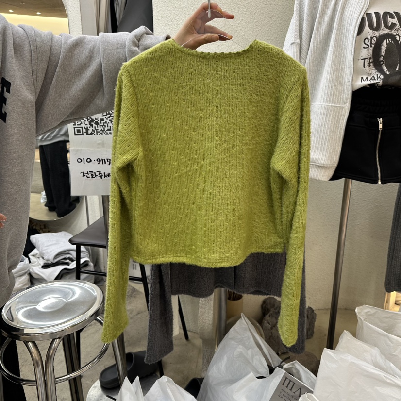 MAGOT東大門㊣直郵女士新品推薦職業休閑時尚人氣真品針織衫IIIΛGOT/MAGOT針織衫