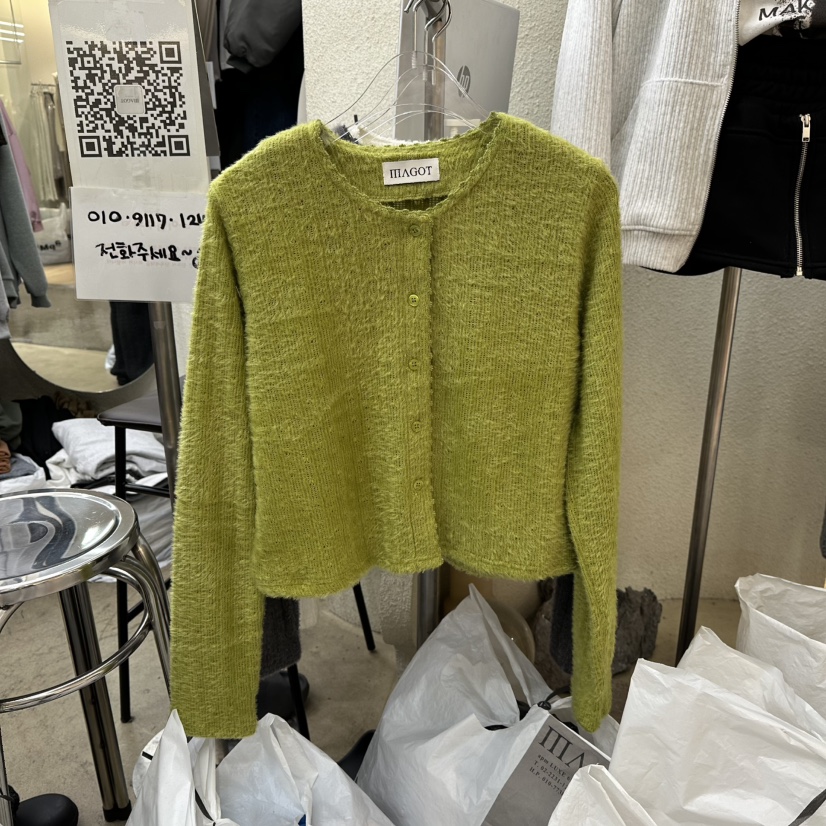 MAGOT東大門㊣直郵女士新品推薦職業休閑時尚人氣真品針織衫IIIΛGOT/MAGOT針織衫圖色3