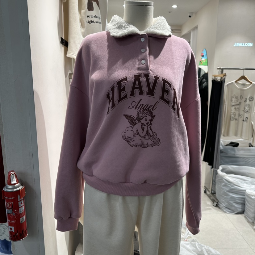 J.BALLOON韓國直郵㊣女裝新款時尚休閑人氣熱賣職業推薦衛衣J.BALLOON衛衣