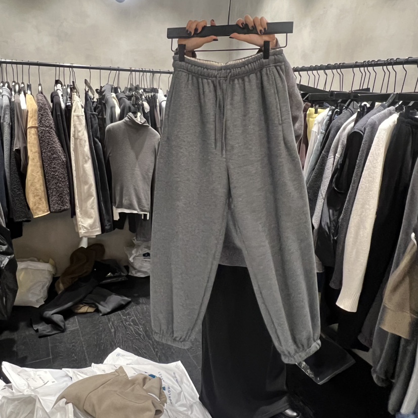 TUG東大門㊣直郵女裝新款推薦時尚職業人氣25秋冬休閑褲加絨TUG休閑褲圖色5