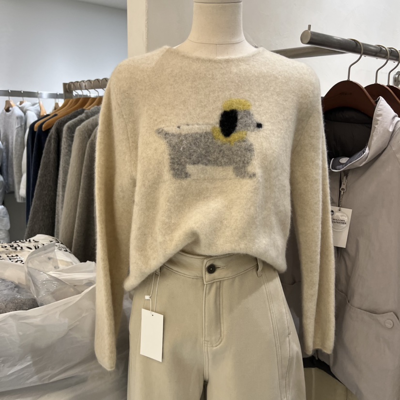 CHAE東大門㊣直郵女士新品推薦休閑熱賣人氣職業25秋冬針織衫CHAE針織衫圖色1