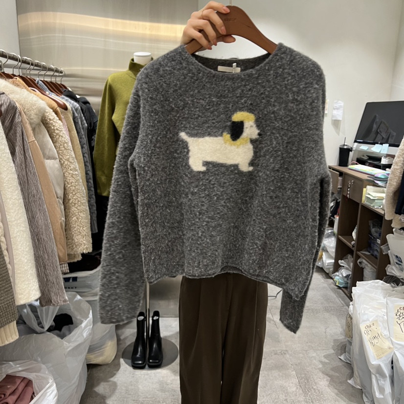 CHAE東大門㊣直郵女士新品推薦休閑熱賣人氣職業25秋冬針織衫CHAE針織衫圖色2