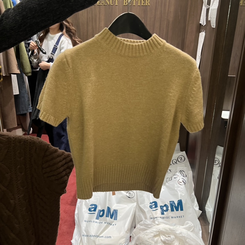 PEANUT BUTTER韓國直郵㊣女裝新款職業25秋冬推薦熱賣針織衫PEANUT BUTTER針織衫圖色2