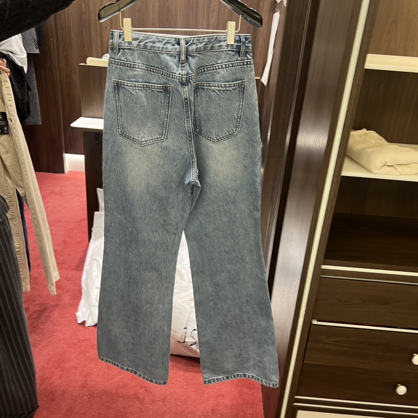 PEANUT BUTTER東大門㊣直郵女士新品熱賣牛仔褲水洗牛仔布PEANUT BUTTER牛仔褲