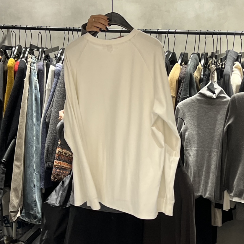 TUG韓國代購㊣女裝新品25秋冬人氣休閑職業熱賣推薦長袖T恤TUG長袖T恤