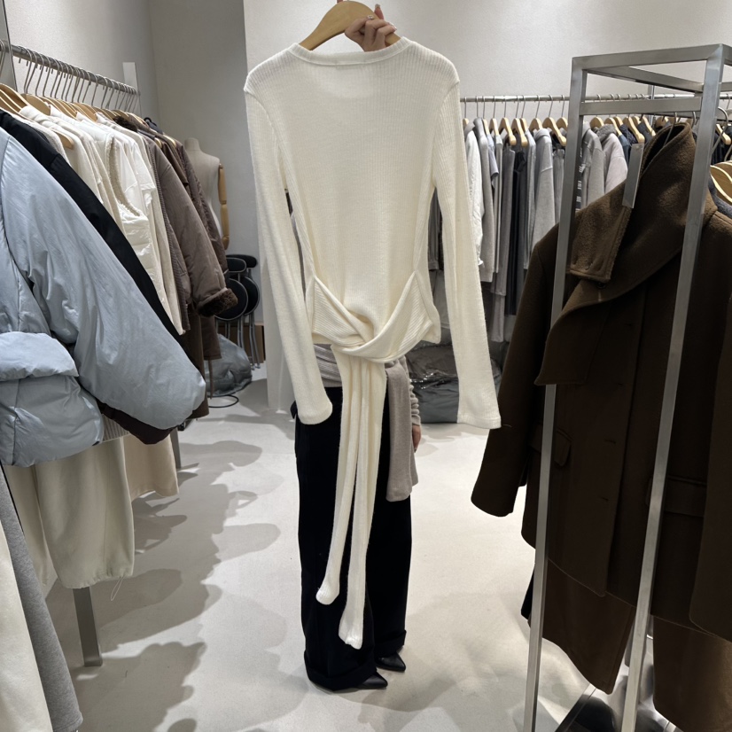 OVU東大門㊣直郵女裝新款推薦人氣時尚25秋冬休閑職業針織衫OVU針織衫