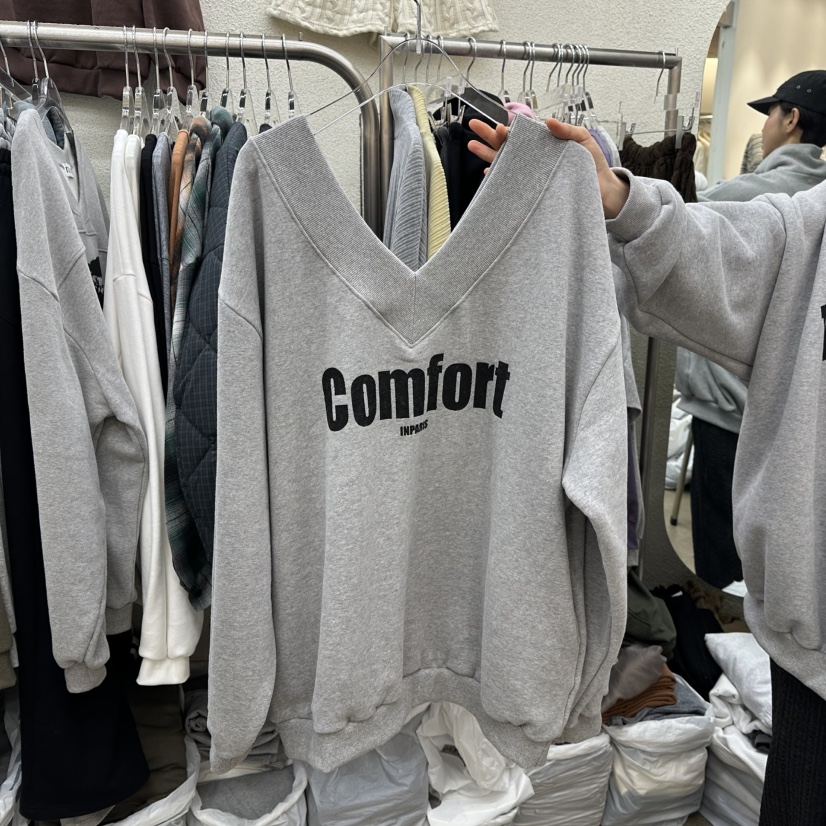 MAGOT韓國直郵㊣女士新款推薦人氣熱賣職業25秋冬時尚休閑衛衣IIIΛGOT/MAGOT衛衣圖色3