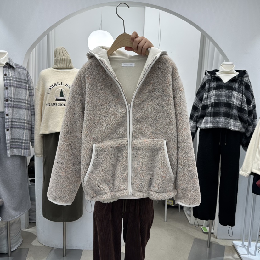 GOLDEN MARKET東大門㊣實拍女士新品熱賣休閑推薦職業夾克GOLDEN MARKET夾克圖色2