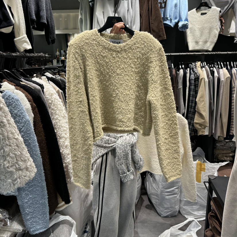 LONE STAR韓國直郵㊣女裝新款人氣職業休閑推薦熱賣針織衫LONE STAR針織衫圖色2