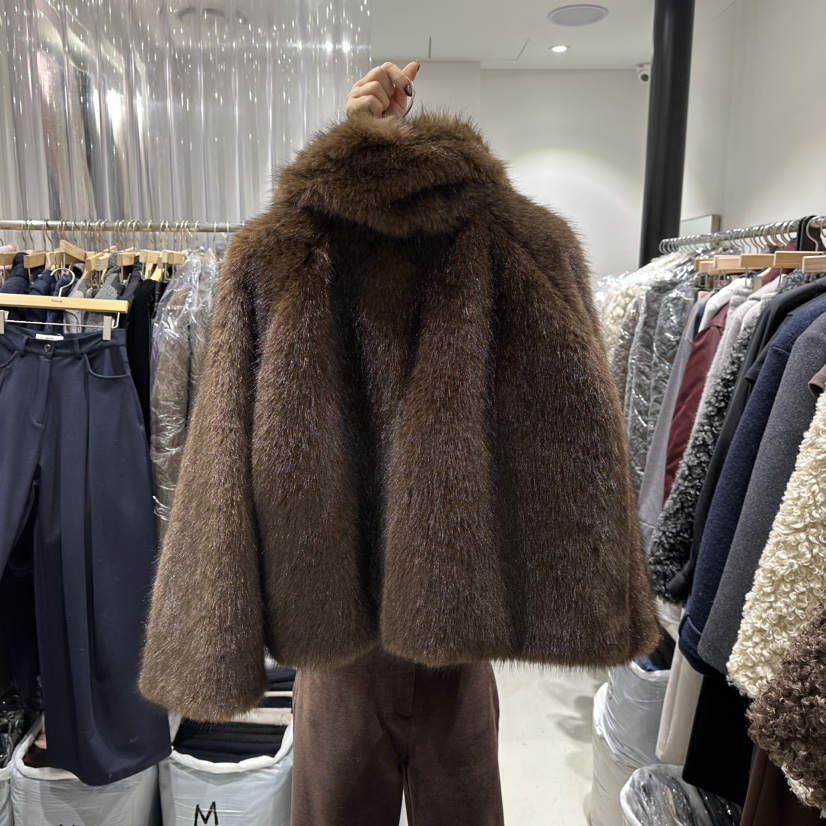 GREEK東大門㊣實拍女士新品人氣時尚職業熱賣25秋冬短款大衣GREEK短款大衣