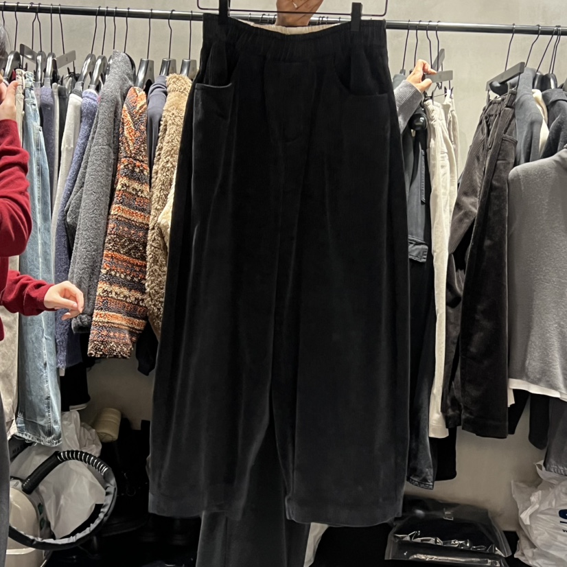 TUG東大門㊣代購女裝新款熱賣時尚職業推薦25秋冬休閑褲燈芯絨TUG休閑褲圖色2