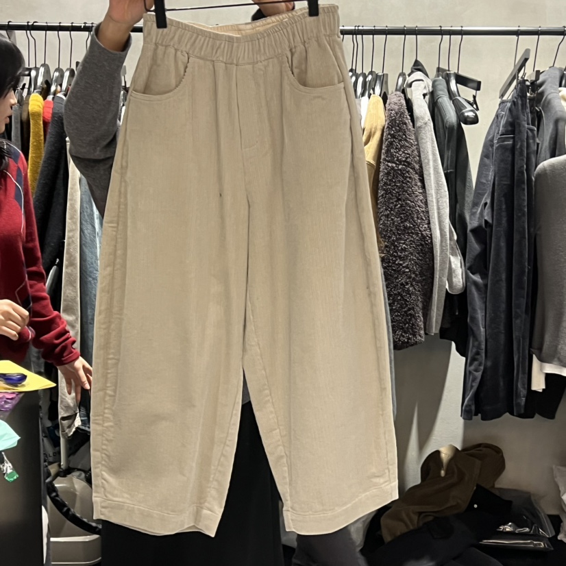 TUG東大門㊣代購女裝新款熱賣時尚職業推薦25秋冬休閑褲燈芯絨TUG休閑褲圖色3