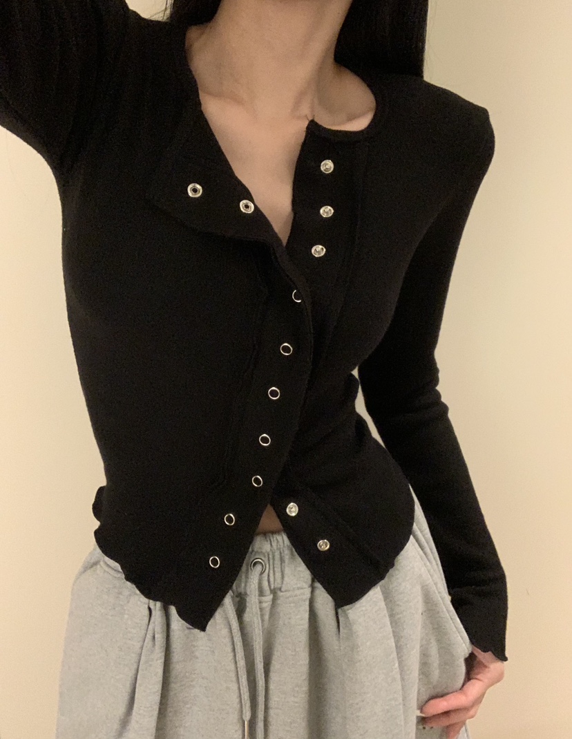 BADCALM東大門㊣實拍女士新品推薦25秋冬熱賣人氣時尚長袖T恤BADCALM長袖T恤