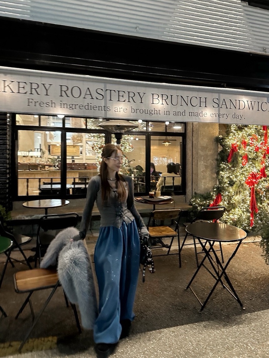 BADCALM東大門㊣實拍女士新品推薦25秋冬熱賣人氣時尚長袖T恤BADCALM長袖T恤