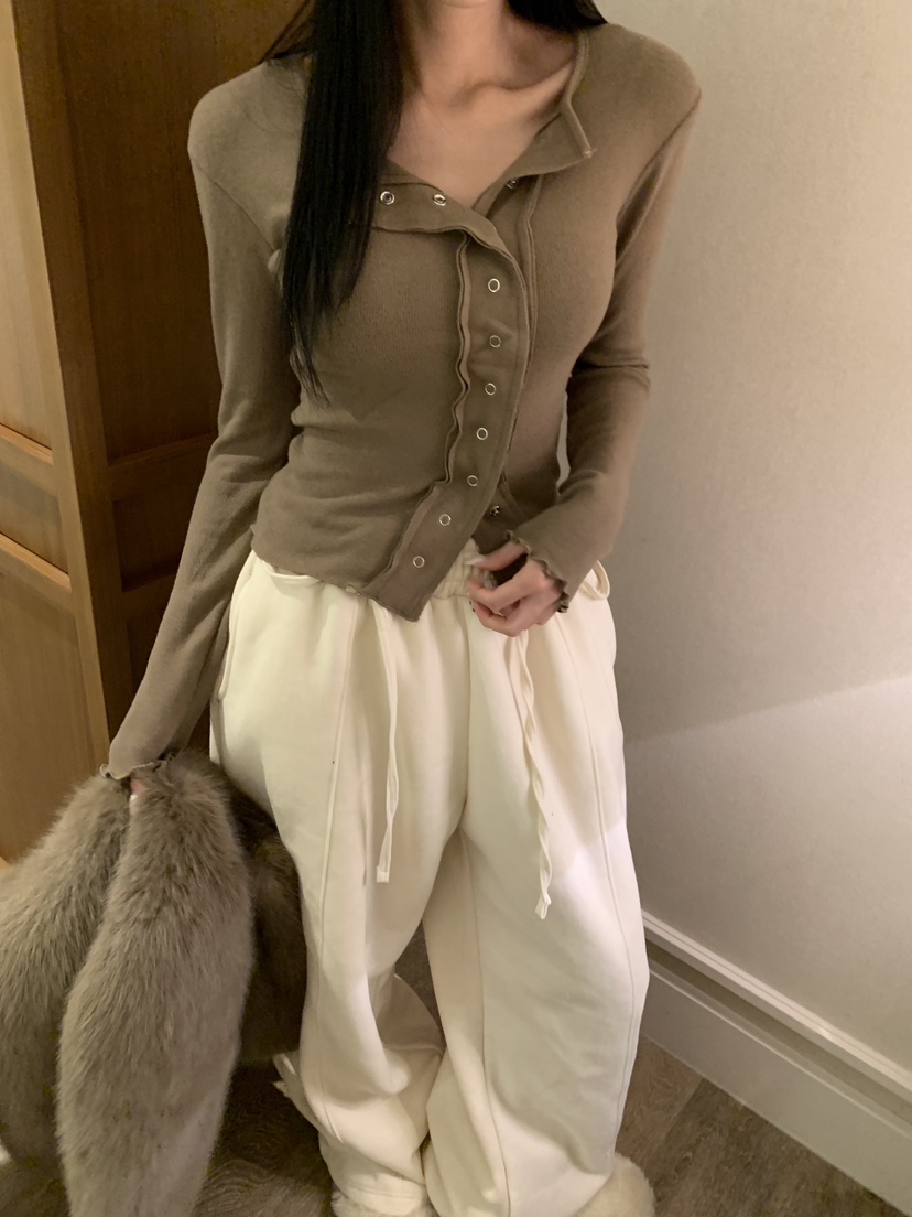 BADCALM東大門㊣實拍女士新品推薦25秋冬熱賣人氣時尚長袖T恤BADCALM長袖T恤圖色2