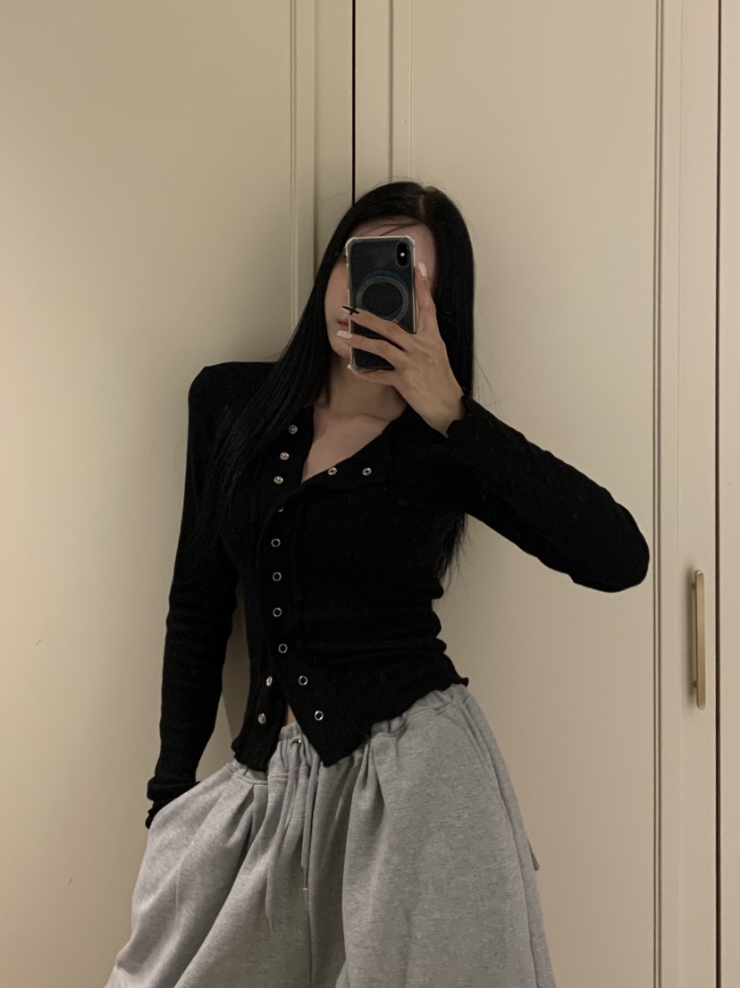 BADCALM東大門㊣實拍女士新品推薦25秋冬熱賣人氣時尚長袖T恤BADCALM長袖T恤圖色5