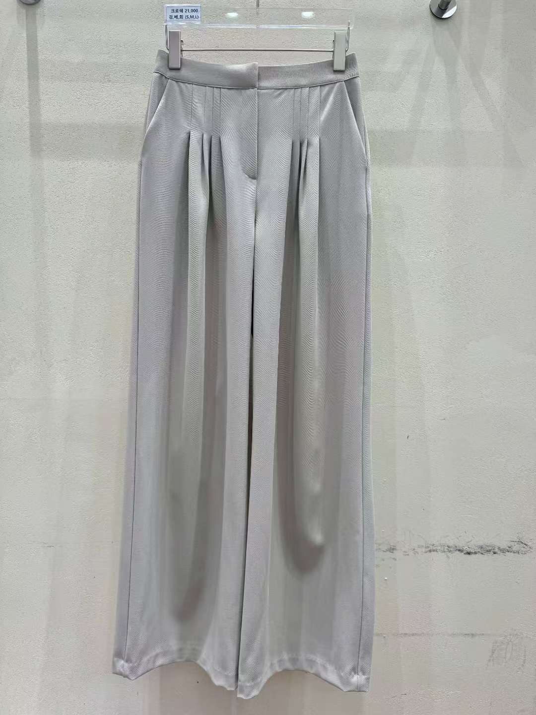 MONOPOLY-모노폴리-T東大門㊣實拍女裝新款25秋冬休閑褲鉤針編織MONO_POLY休閑褲圖色1