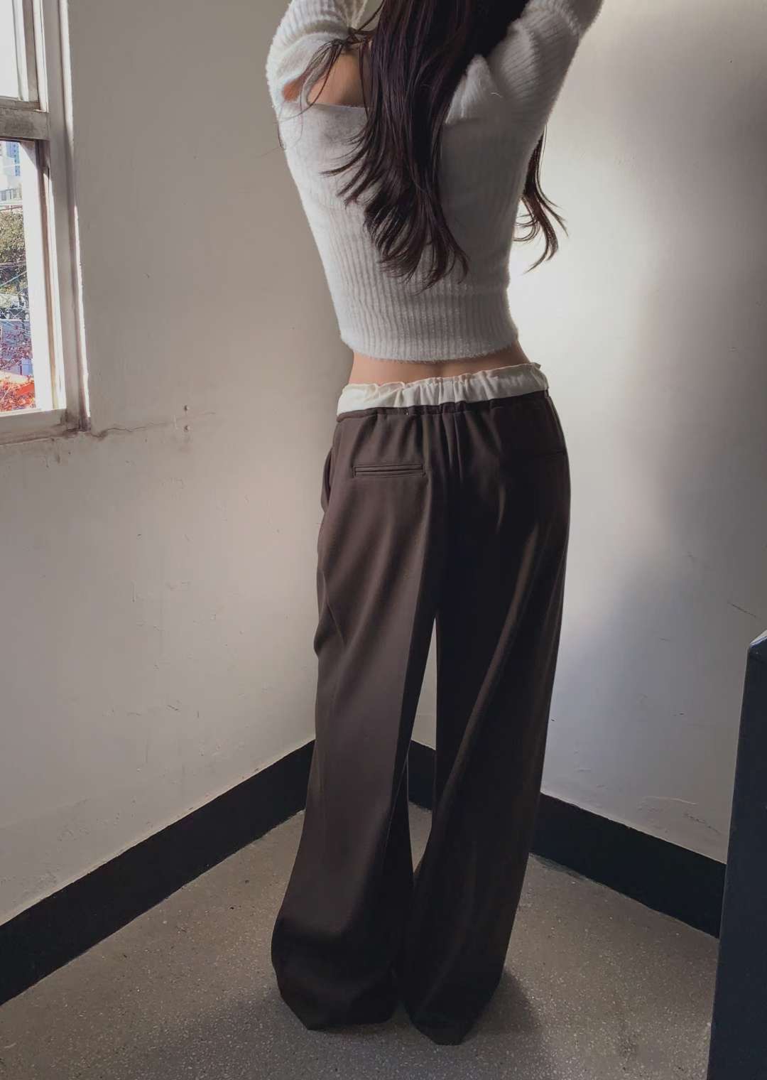 MONOPOLY-모노폴리-T東大門㊣代購女士新品熱賣推薦休閑褲MONO_POLY休閑褲