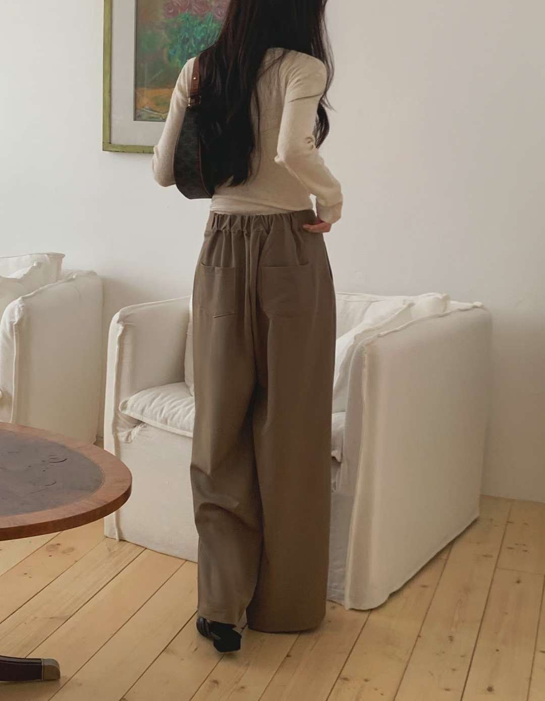 MONOPOLY-모노폴리-T東大門㊣代購女裝新品熱賣人氣休閑褲MONO_POLY休閑褲