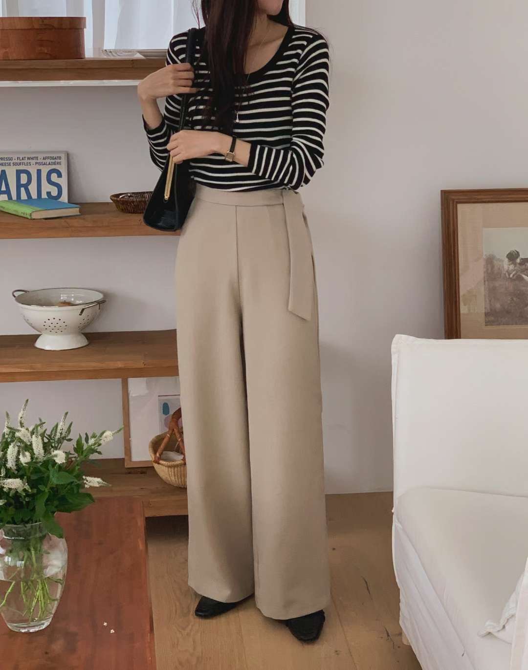 MONOPOLY-모노폴리-T東大門㊣直郵女士新款推薦職業休閑褲MONO_POLY休閑褲