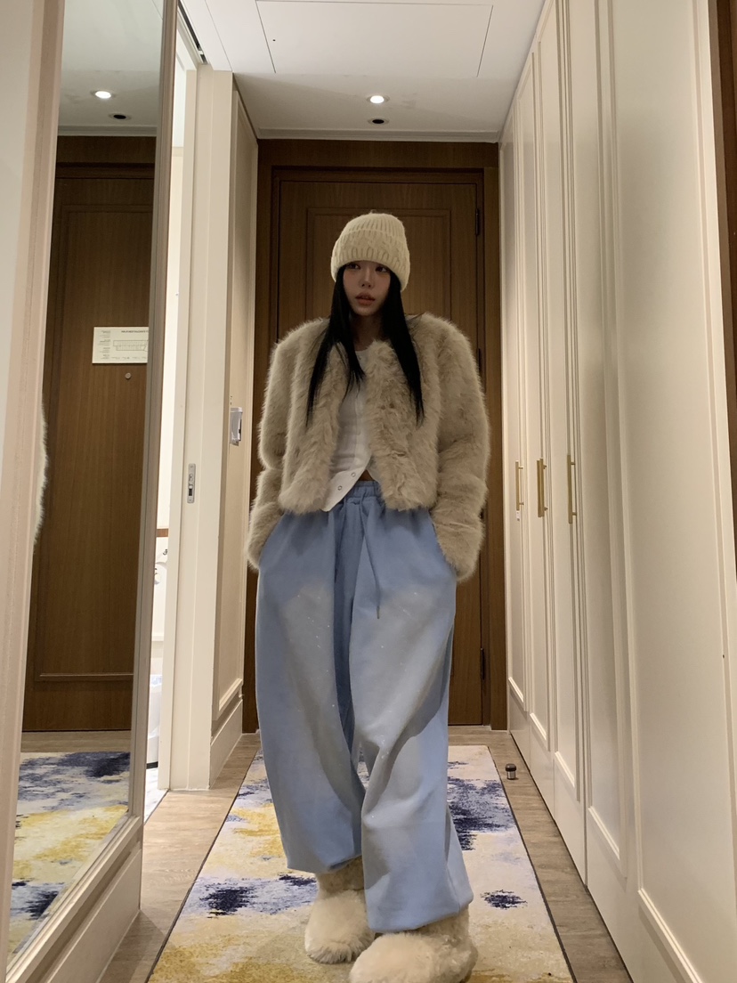 BADCALM東大門㊣代購女士新品熱賣25秋冬人氣職業時尚休閑褲BADCALM休閑褲