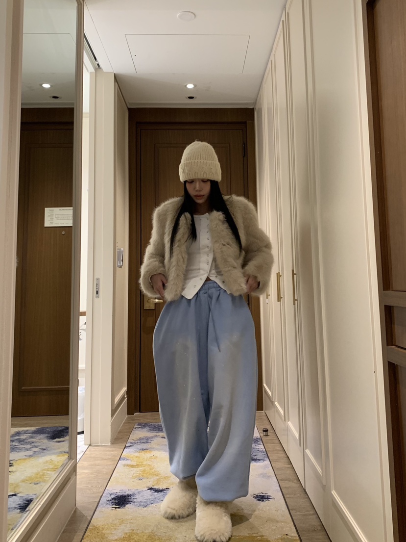 BADCALM東大門㊣代購女士新品熱賣25秋冬人氣職業時尚休閑褲BADCALM休閑褲