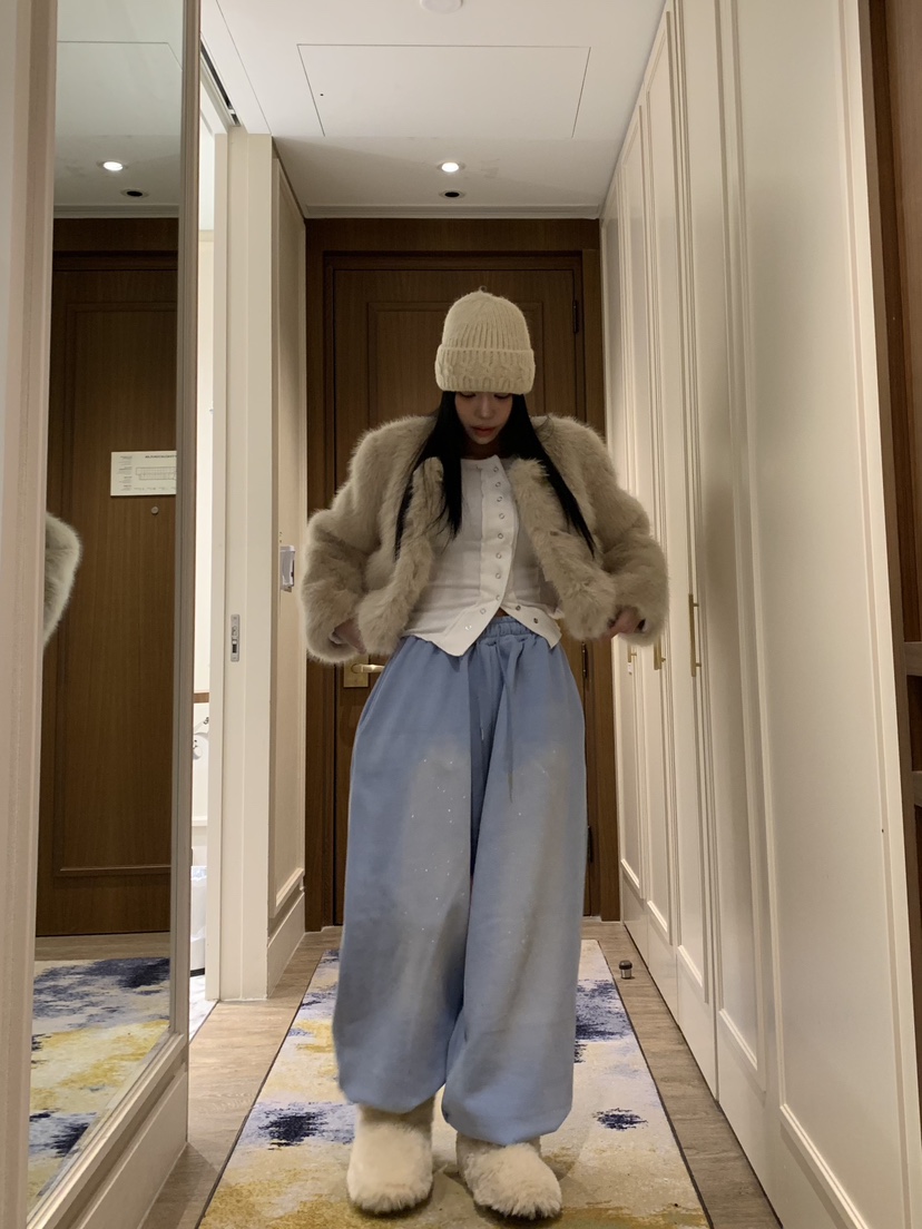 BADCALM東大門㊣代購女士新品熱賣25秋冬人氣職業時尚休閑褲BADCALM休閑褲