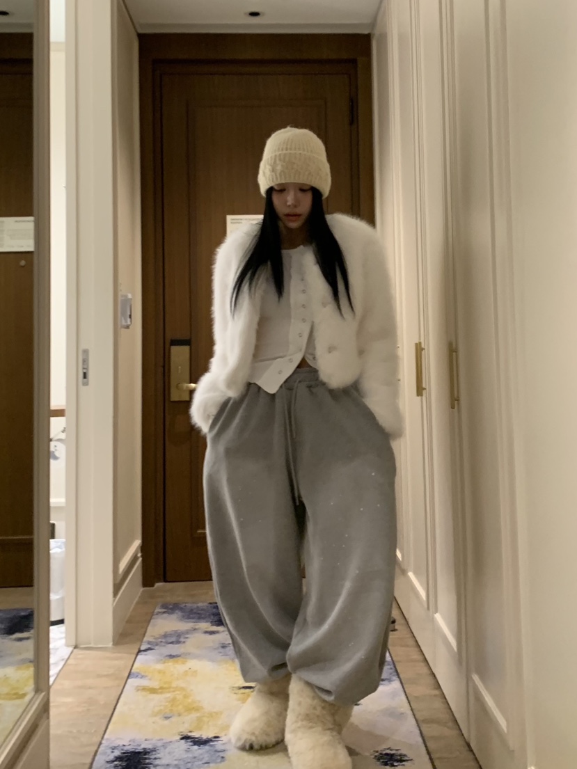 BADCALM東大門㊣代購女士新品熱賣25秋冬人氣職業時尚休閑褲BADCALM休閑褲