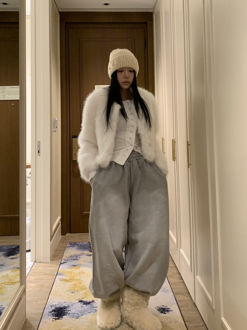 BADCALM東大門㊣代購女士新品熱賣25秋冬人氣職業時尚休閑褲BADCALM休閑褲