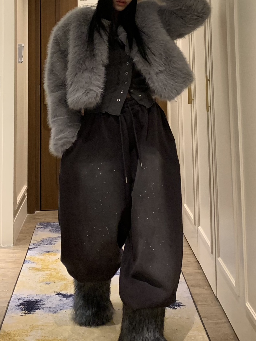 BADCALM東大門㊣代購女士新品熱賣25秋冬人氣職業時尚休閑褲BADCALM休閑褲