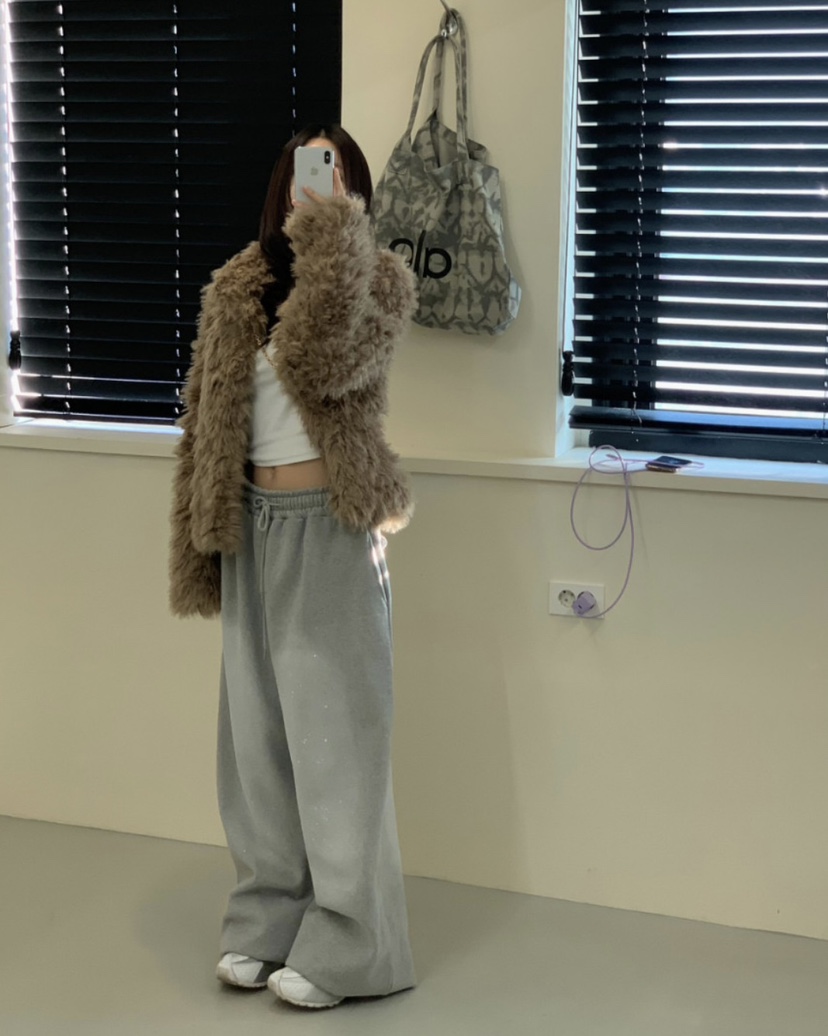 BADCALM東大門㊣代購女士新品熱賣25秋冬人氣職業時尚休閑褲BADCALM休閑褲