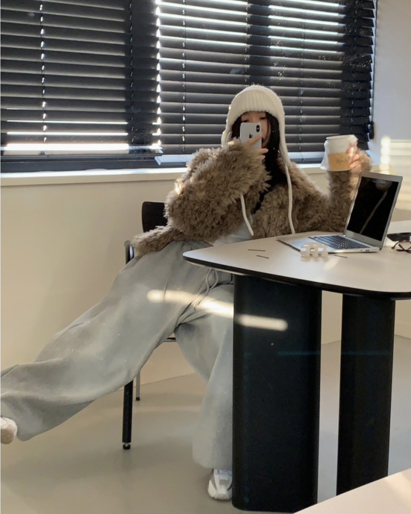 BADCALM東大門㊣代購女士新品熱賣25秋冬人氣職業時尚休閑褲BADCALM休閑褲