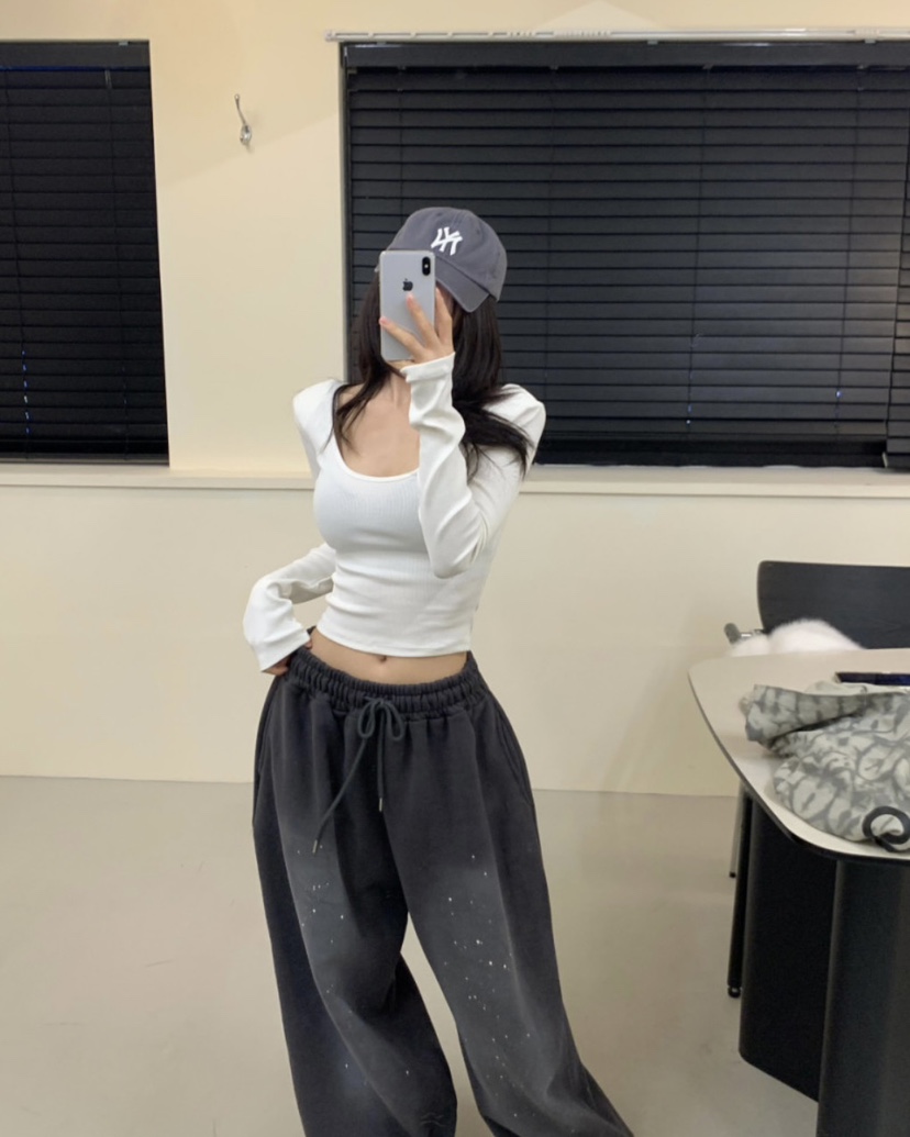 BADCALM東大門㊣代購女士新品熱賣25秋冬人氣職業時尚休閑褲BADCALM休閑褲